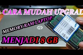 Cara Menambah Ram 4Gb Menjadi 8Gb